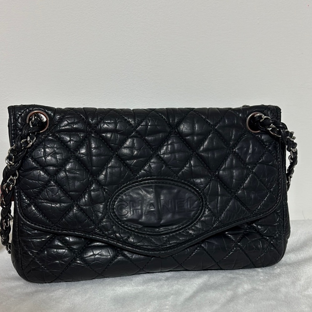 Chanel Authentic 2005 Bubble Shoulder Bag with Chain Strap - Picture 15 of 16